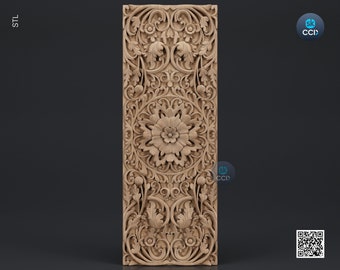 Wood Carving | Digital Files | Carving | Aristocracy | Instant Download Files for CNC | 3D Model | 3D Printed Wall Art