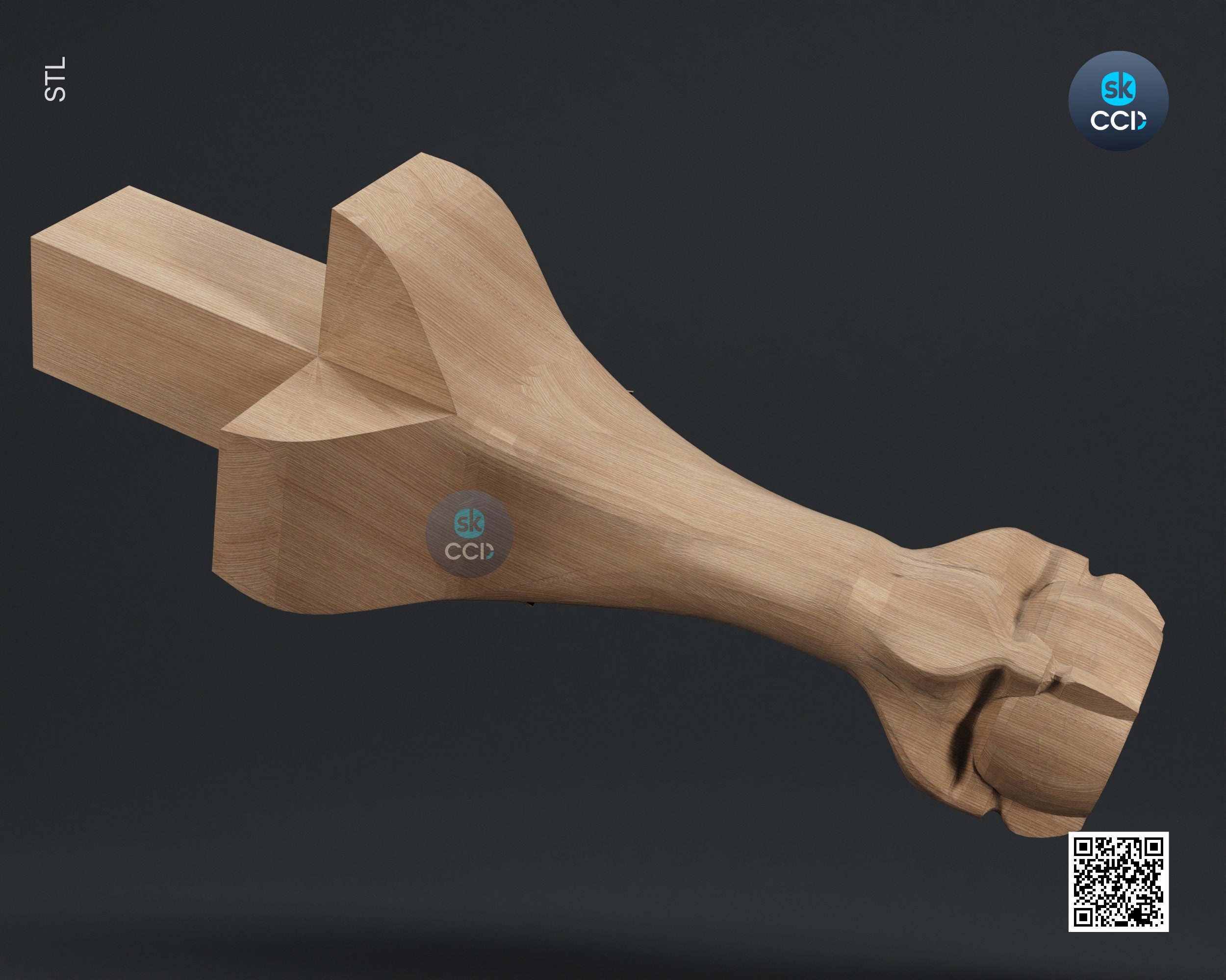 CNC Router Furniture Leg 3D Model, Column Design (STL File) - Etsy