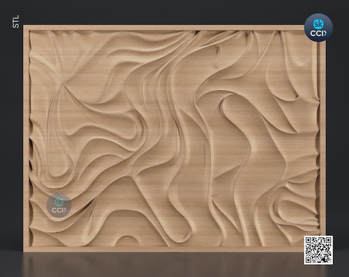 Wood Wall Art, Velvet STL Model, CNC Router Carving Artcam File, Wall ...