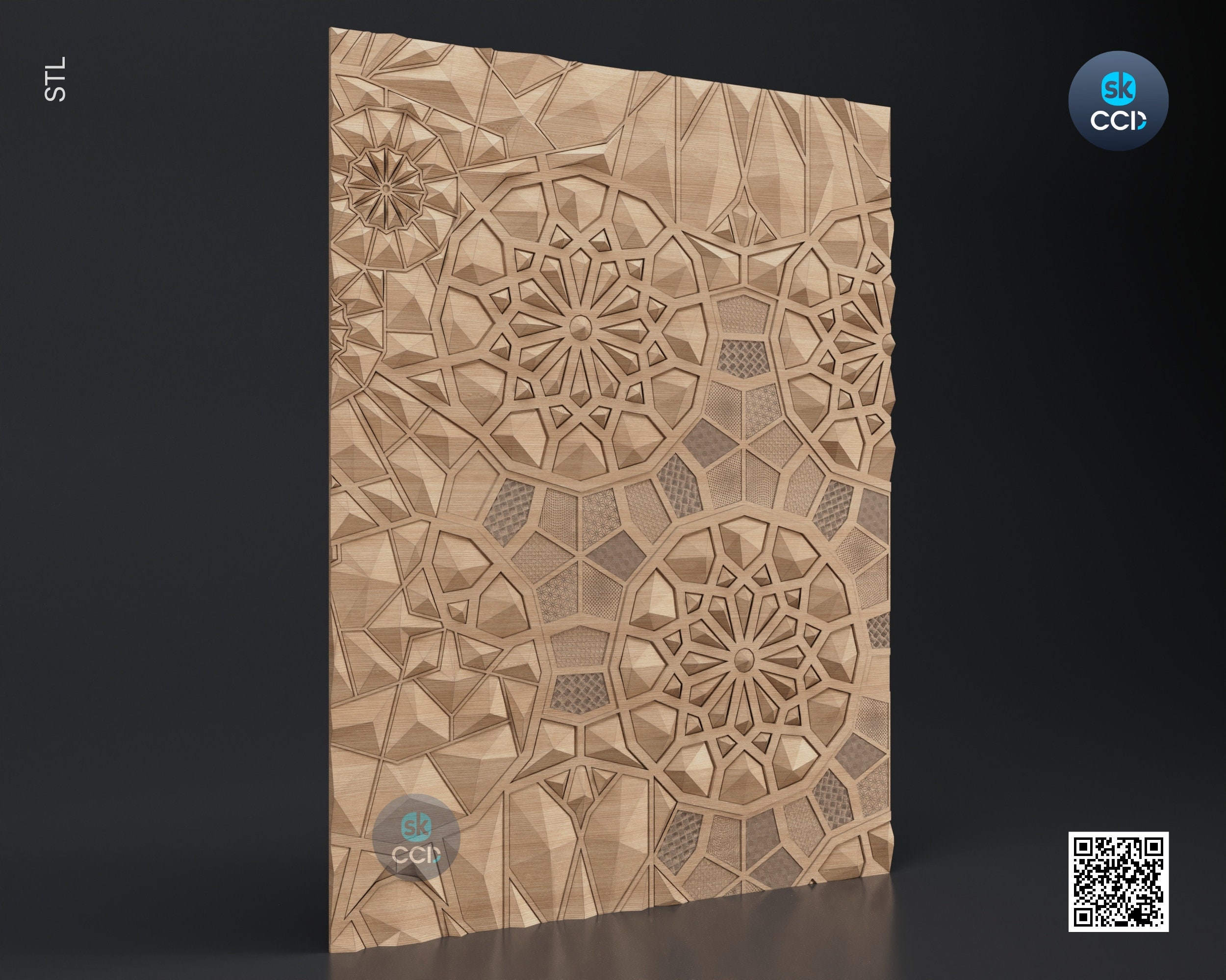 Buy Wood Wall Art, Diamond STL Model, CNC Router Carving Artcam File ...