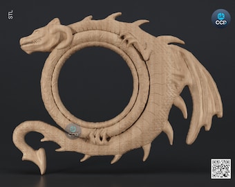 Carved Frame STL 3D Model, Carvign Frame, CNC Router Carving ArtCAM File, CNC files, Wood, Art, Wall Decor SKWF10248