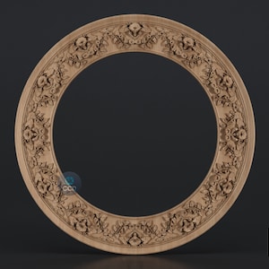 Carved Frame STL 3D Model, Carvign Frame, CNC Router Carving ArtCAM File, CNC files, Wood, Art, Wall Decor SKWF10128