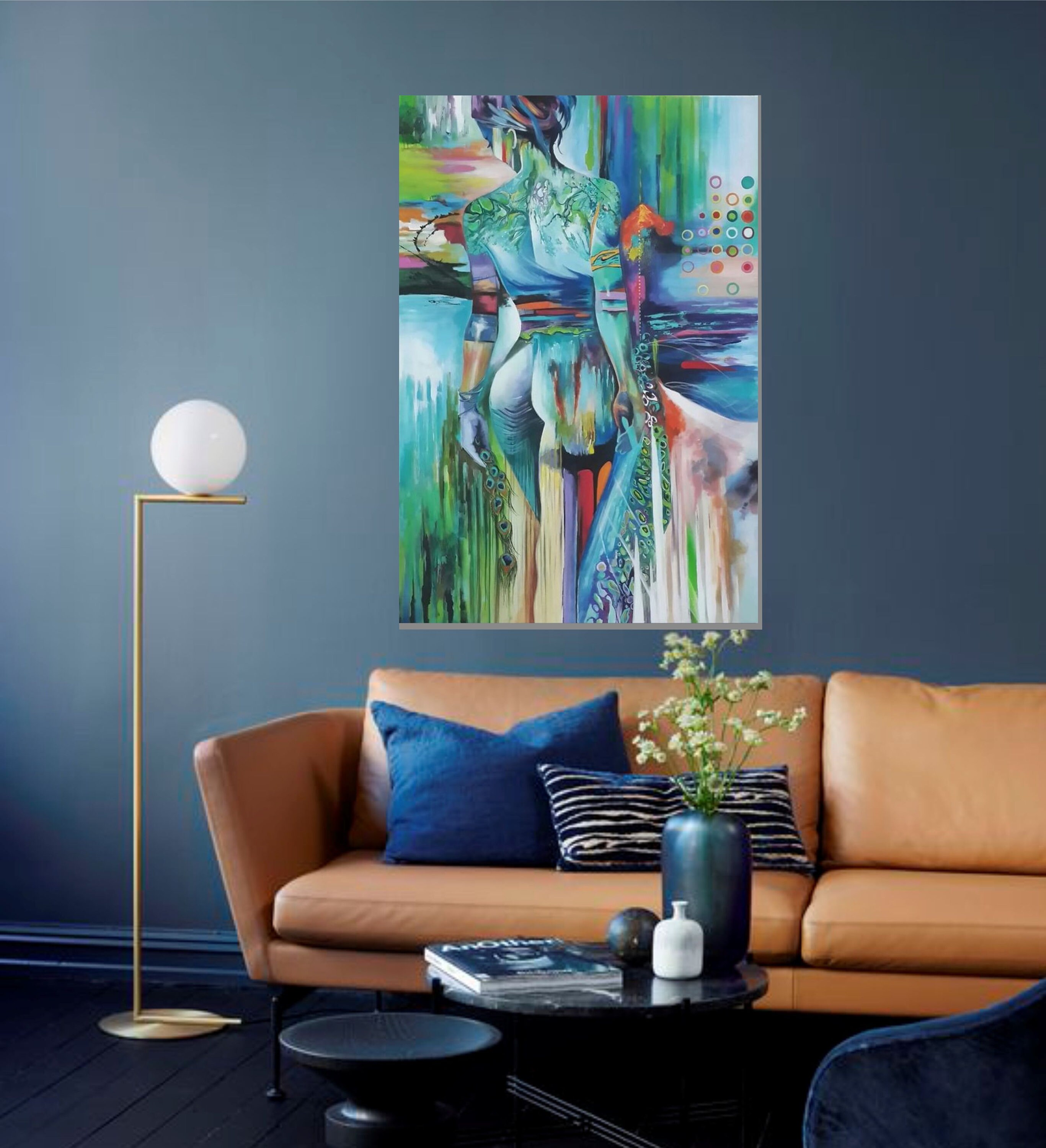 Motivationsposter 'Another Night At The Bar' - Fitness Wanddekoration 20,3x25,4cm