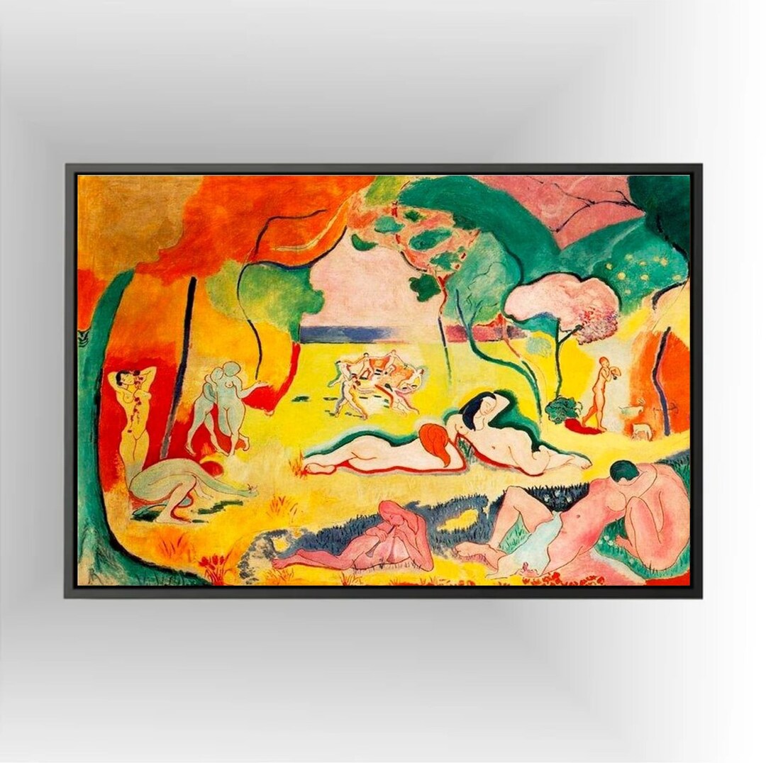 Henri Matisse La alegría de la vida Lienzo/Reproducción de - Etsy España