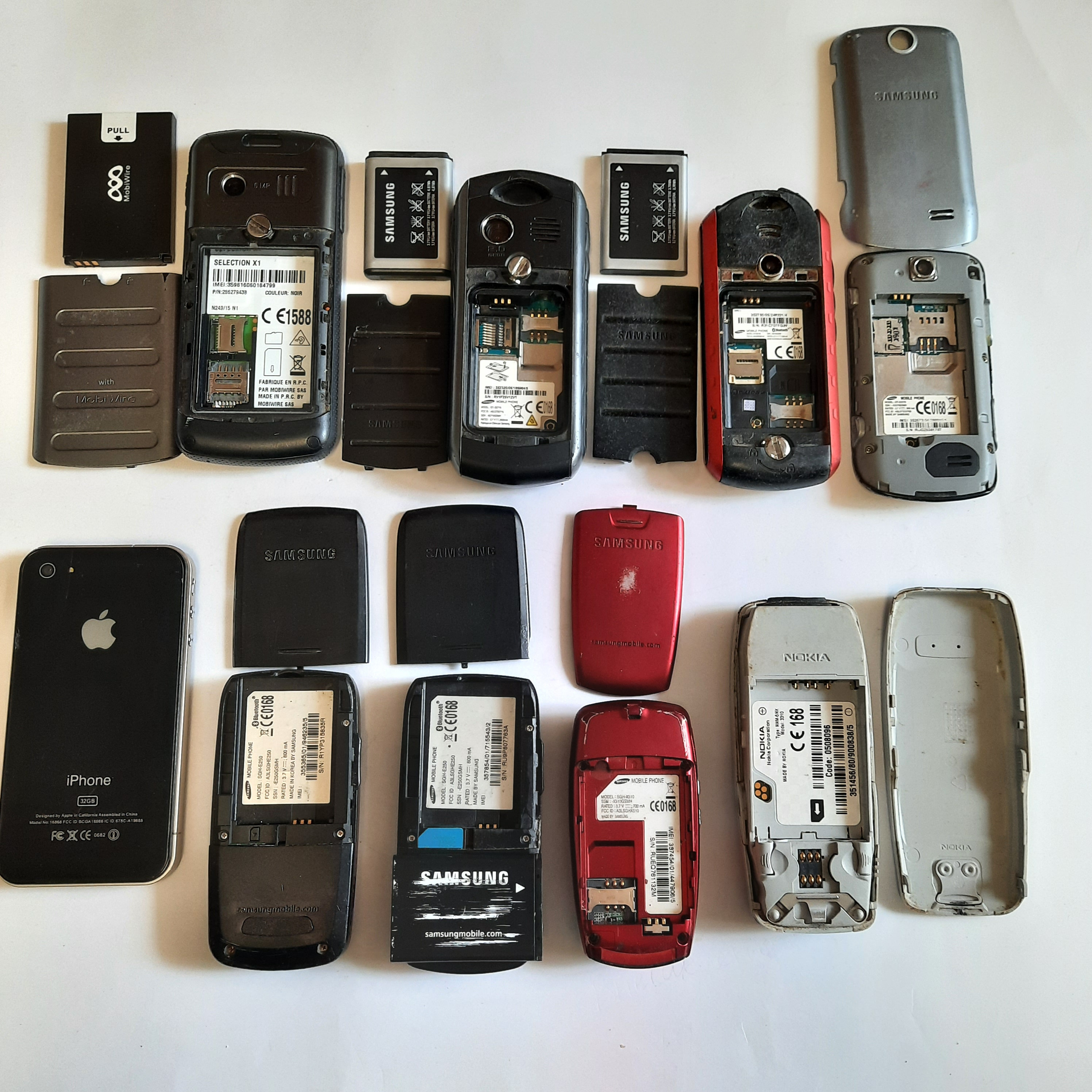 Vintage Samsung Nokia Phones Lot: for Parts or Restoration - Etsy