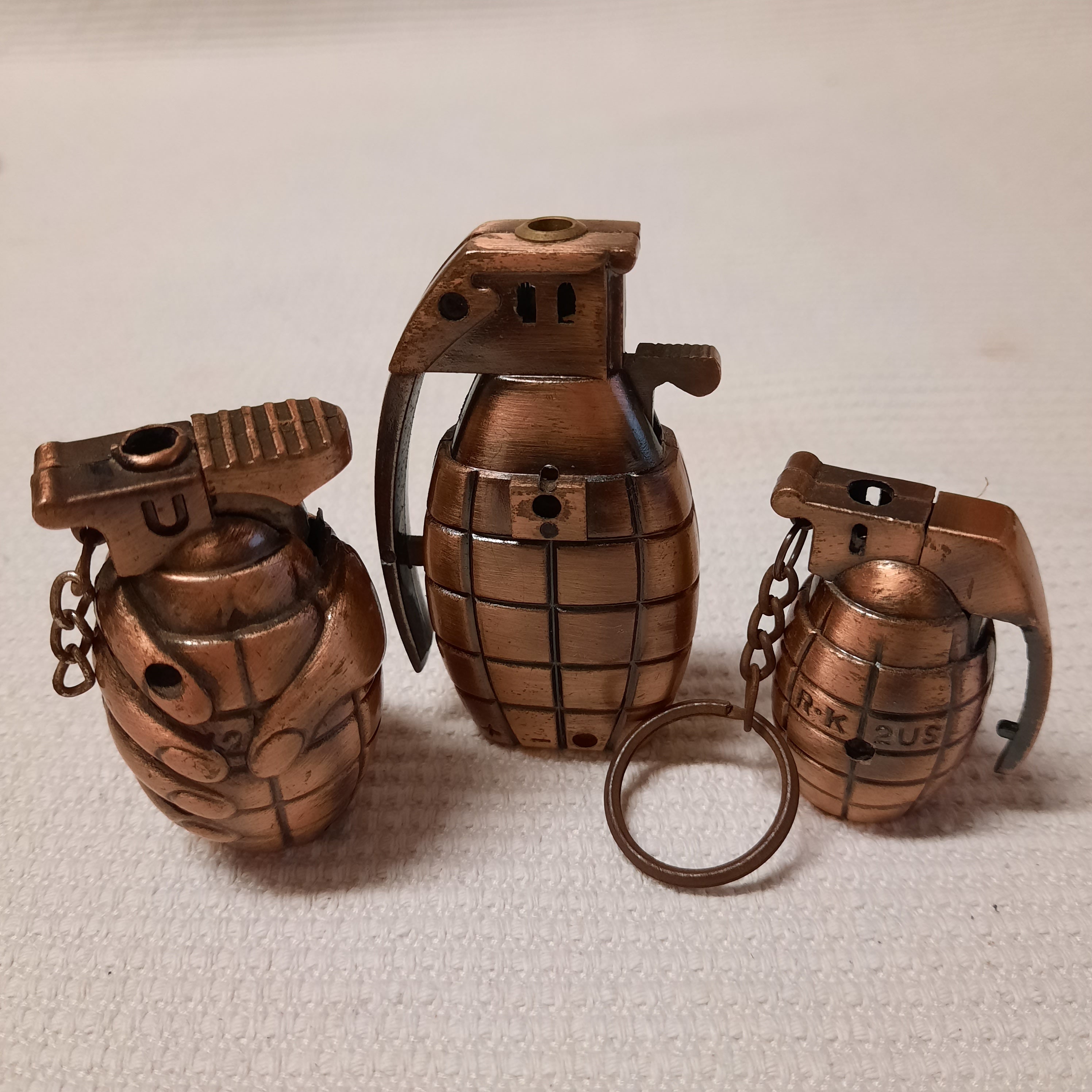 hand grenade cigarette lighter Vintage Grenade Lighter, Funny Shape Lighters, Collectible Gift