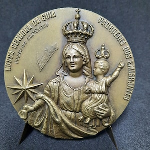 Bronze commemorative medals. Large historical medals of Portugal.
