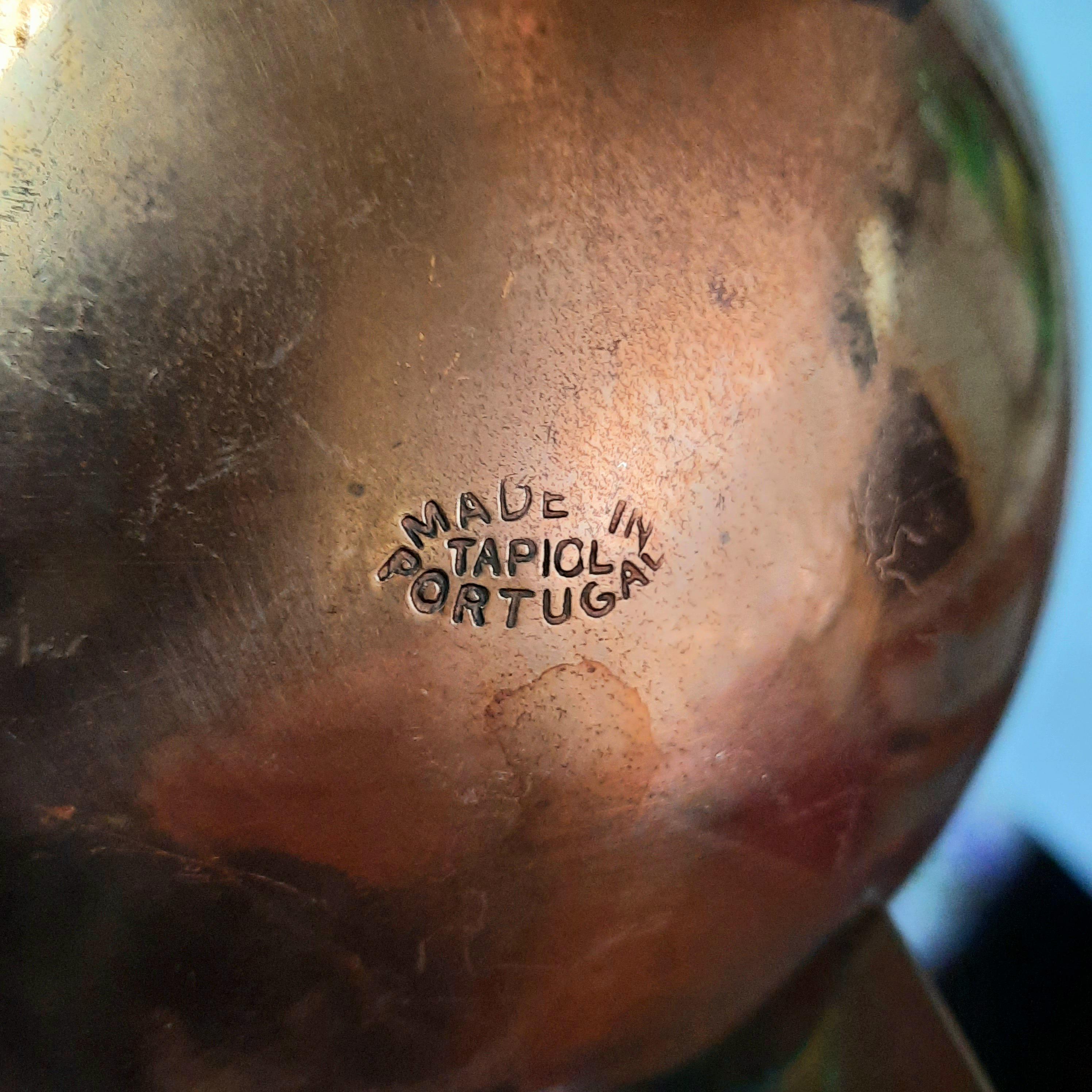 ヴィンテージのポルトガル製蓋付き銅鍋：手作り魔女の大釜 - Etsy 日本