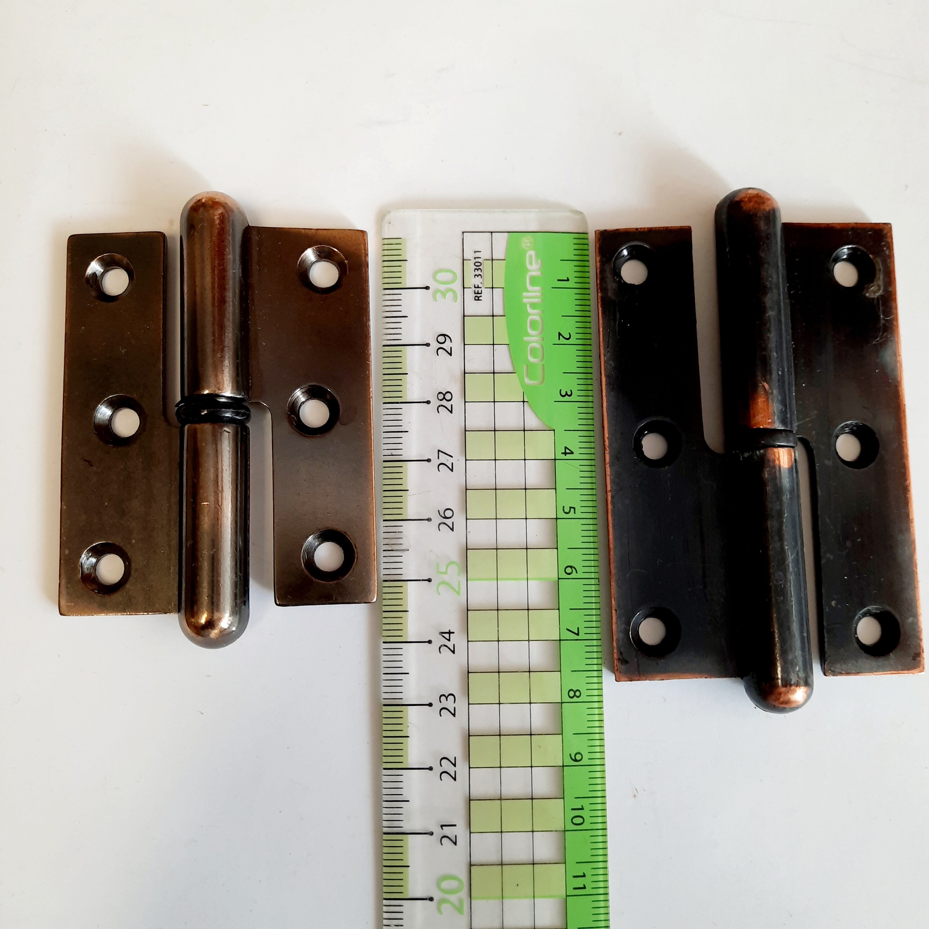 Door Hinges Are Brass. Decorative Door Hinges in Different Etsy