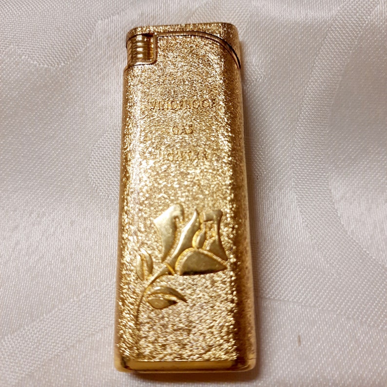 Vintage Lighters Gold Color Lighters Unique Shape Lighters Etsy