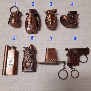 Vintage Lighters, Funny Shapes Lighters, unique Shape Lighter, Collectible Lighter Gift