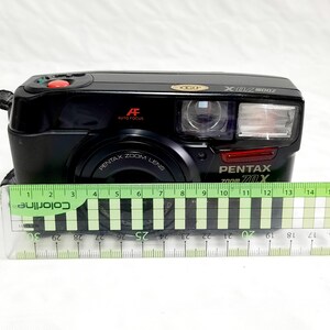 Compact 30mm Film Vintage Pentax Zoom 70x Camera in Retro Style With ...