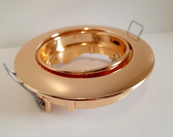 Recessed ceiling lamp. Recessed LED spotlight. Flat LED module for small mounting depth 30mm