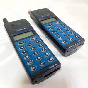 Phone for restoration. Phones for parts. Retro phone. Push-button phone. Collectible phone