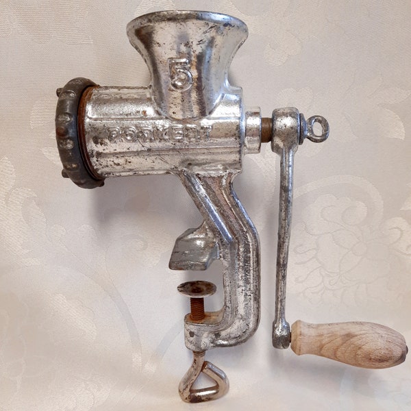Antique Meat Grinder Etsy