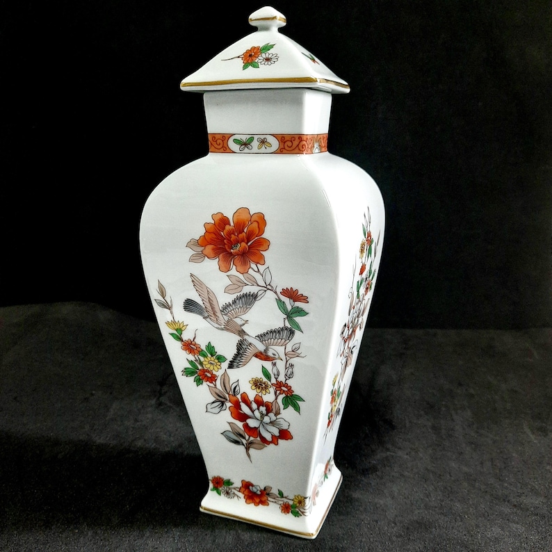 Vista Alegre Lidded Vase