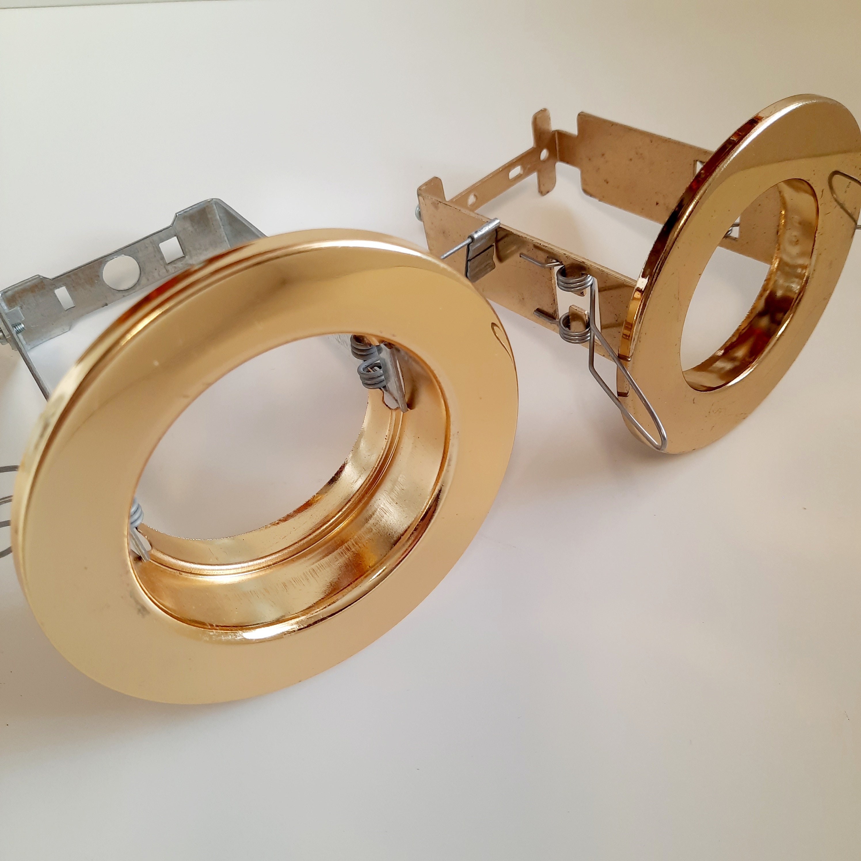 Gold recessed cheap lighting