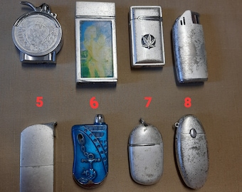 Vintage Lighters, Funny Shapes Lighters, unique Shape Lighter, Collectible Lighter Gift