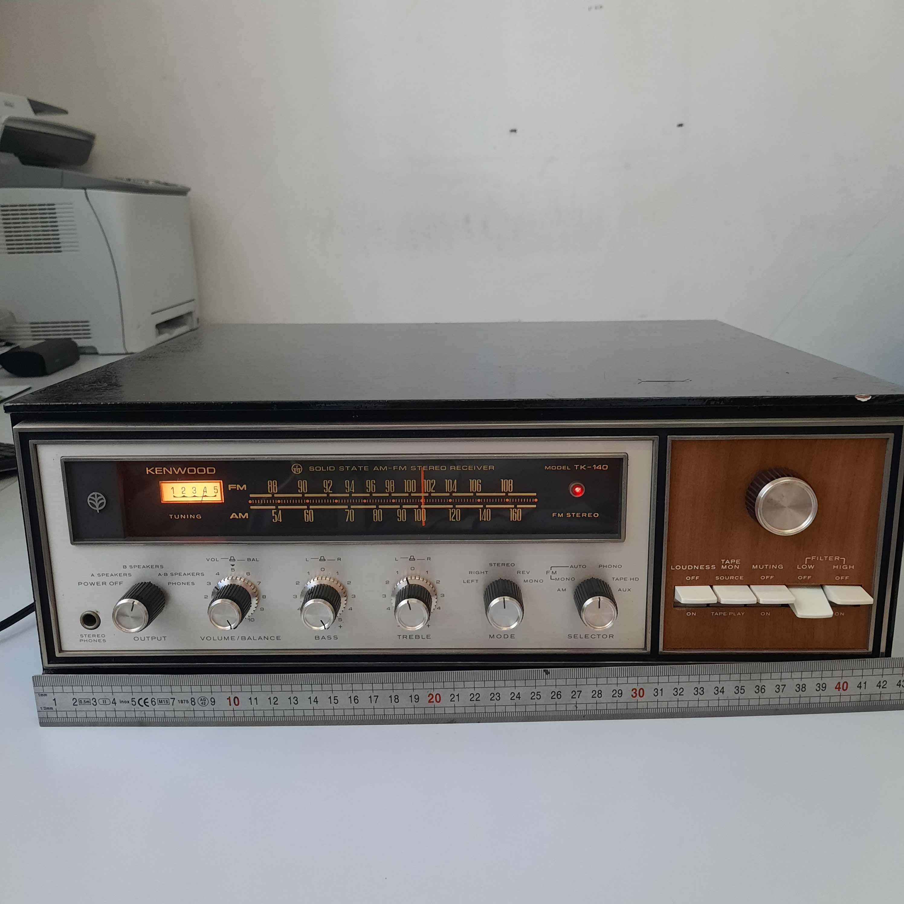 Kenwood KT-5550 / Vintage Tuner / 70s / 120 & 220 Volt