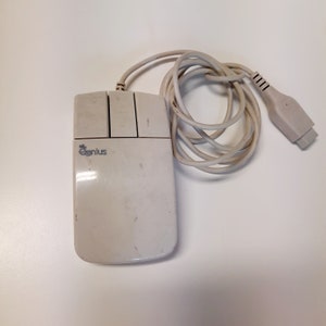Rare vintage Genius mouse, 2-button working. image 3