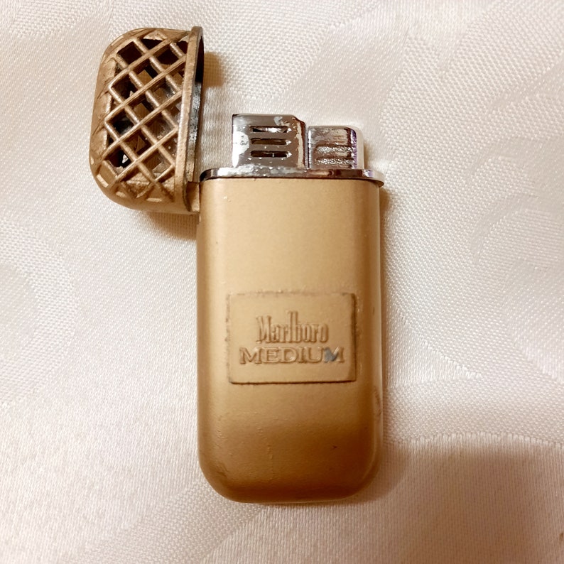 Vintage Lighters Gold Color Lighters Unique Shape Lighters Etsy