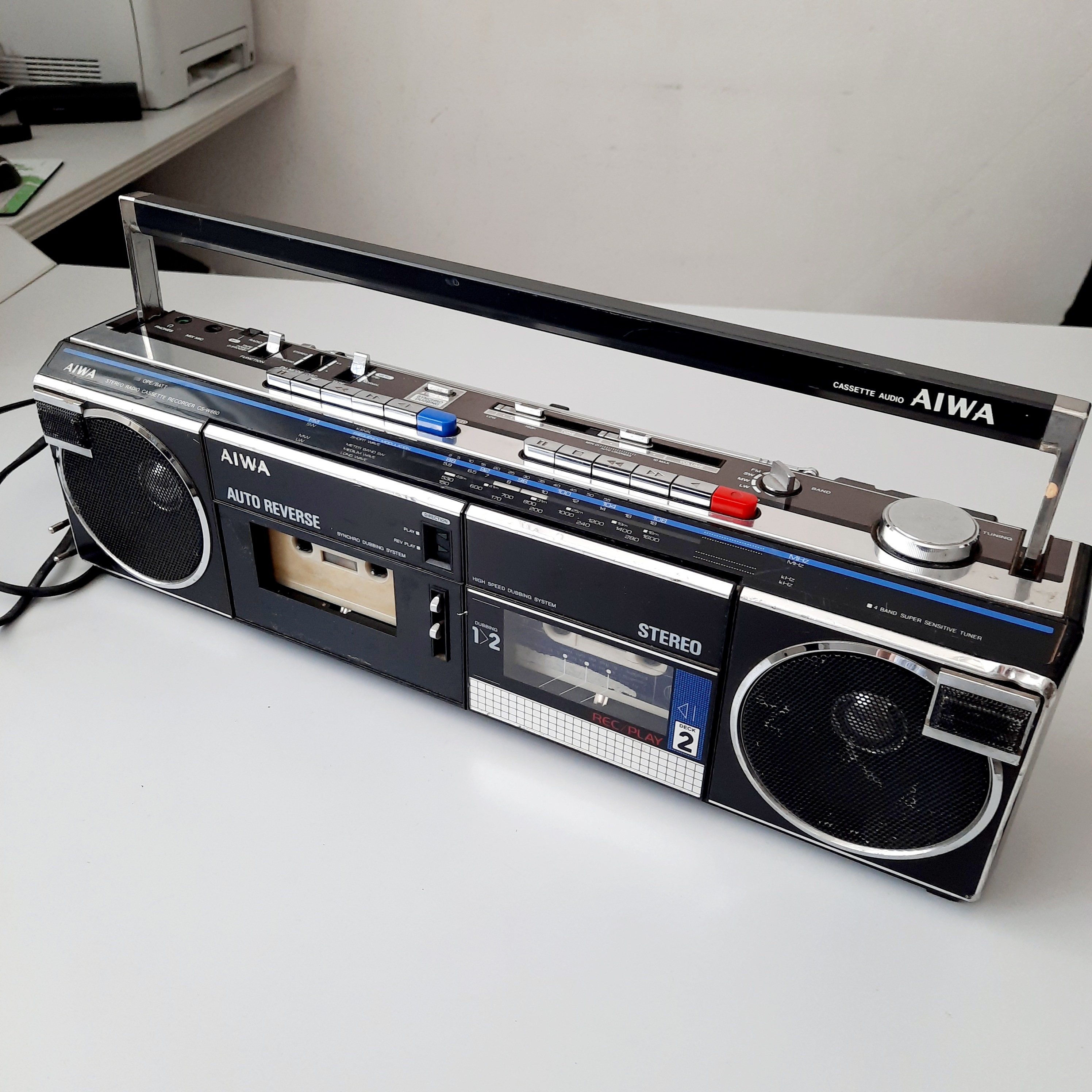Lecteur cassette vhs-c telefunken vidéo recorder 1900 m