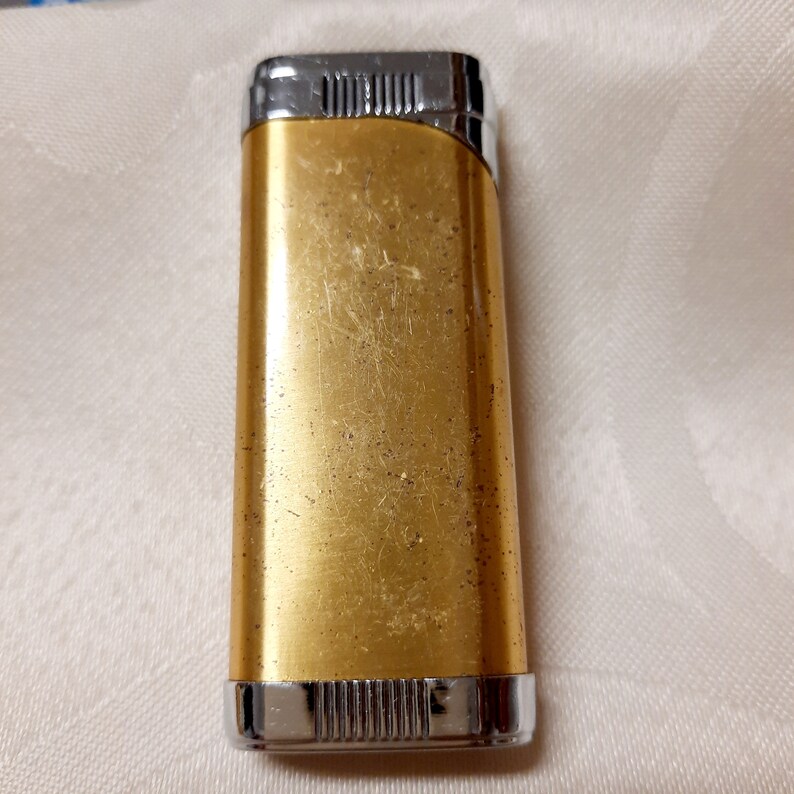 Vintage Lighters Gold Color Lighters Unique Shape Lighters Etsy