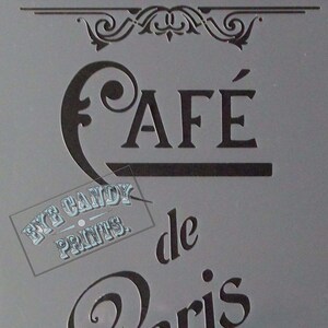Plantilla Café de París