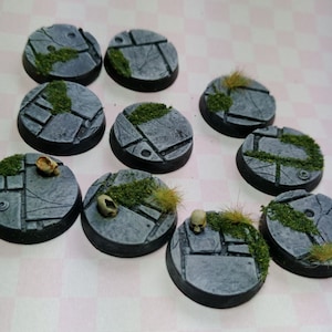 10 x Dungeon bases 32mm