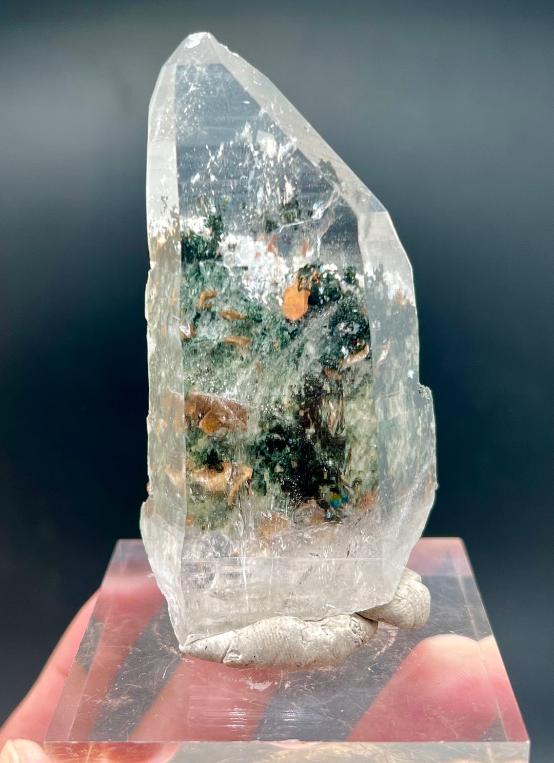 Chlorine Quartz.aesthetic & Perfect High Luster Chlorine Etsy