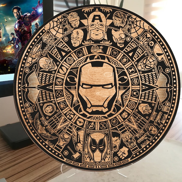 Aztec Calendar Svg - Etsy
