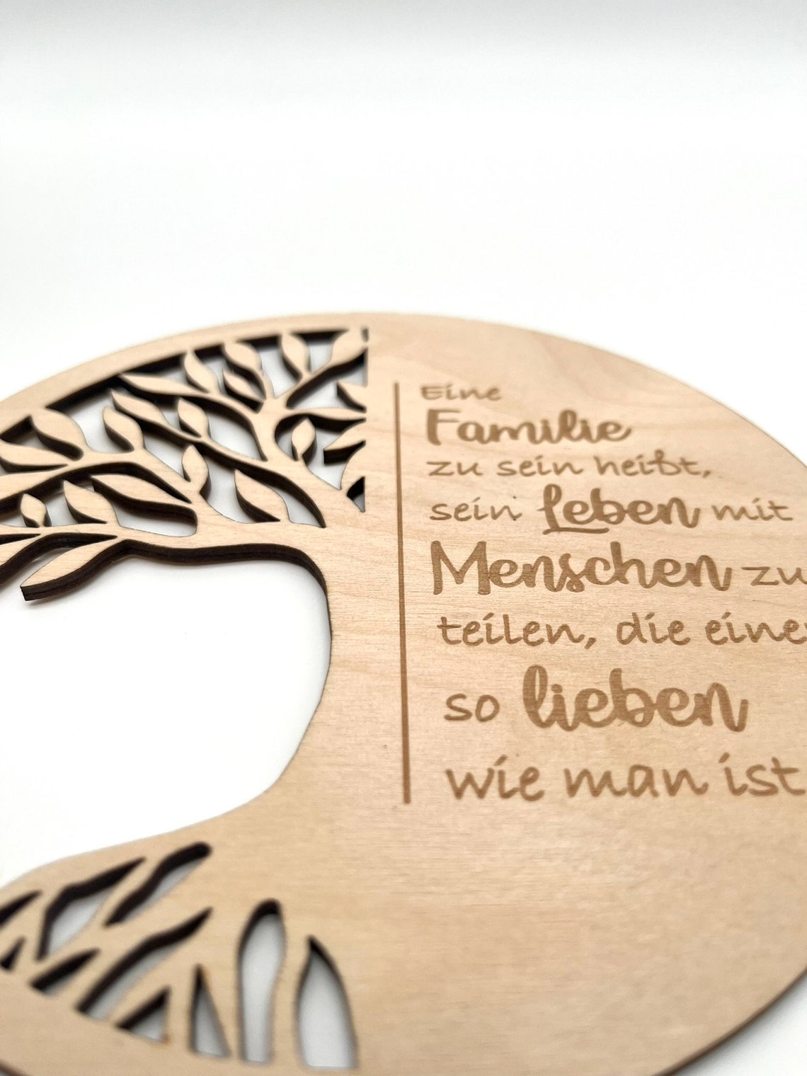 Baum des Lebens Holz. Lebensbaum. Familie Geschenk. Etsy.de