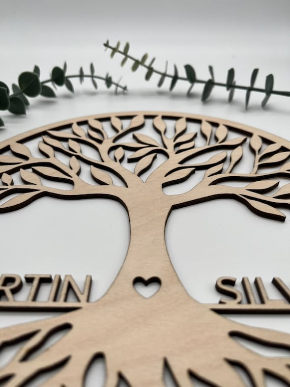 Wenrescry Cadeau D'argent Original Pour Couple De Mariage En Bois