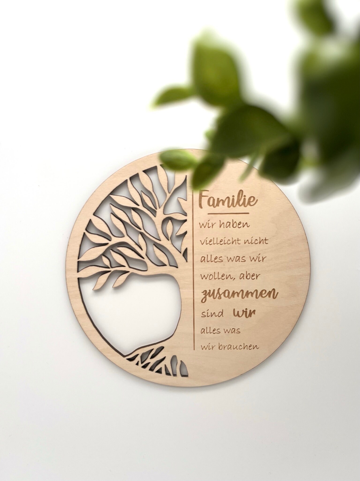 Baum des Lebens Holz. Lebensbaum. Familie Geschenk. Etsy Österreich