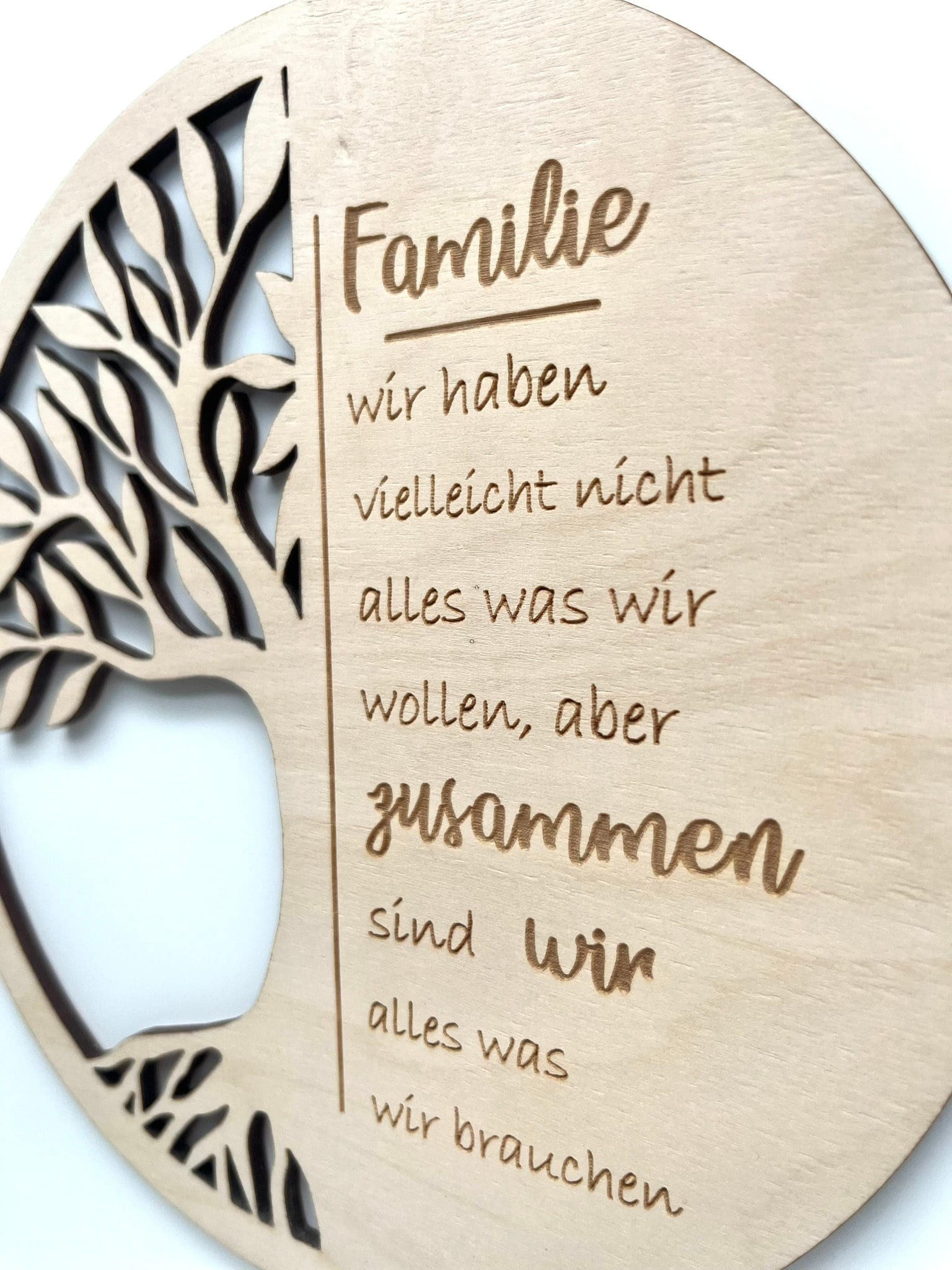 Baum des Lebens Holz. Lebensbaum. Familie Geschenk. Etsy Österreich