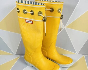 Vintage Hunter Boots - Etsy UK