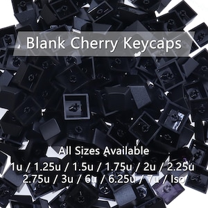 Black ABS Cherry Keycaps: Mechanical Keyboard Keycap Set