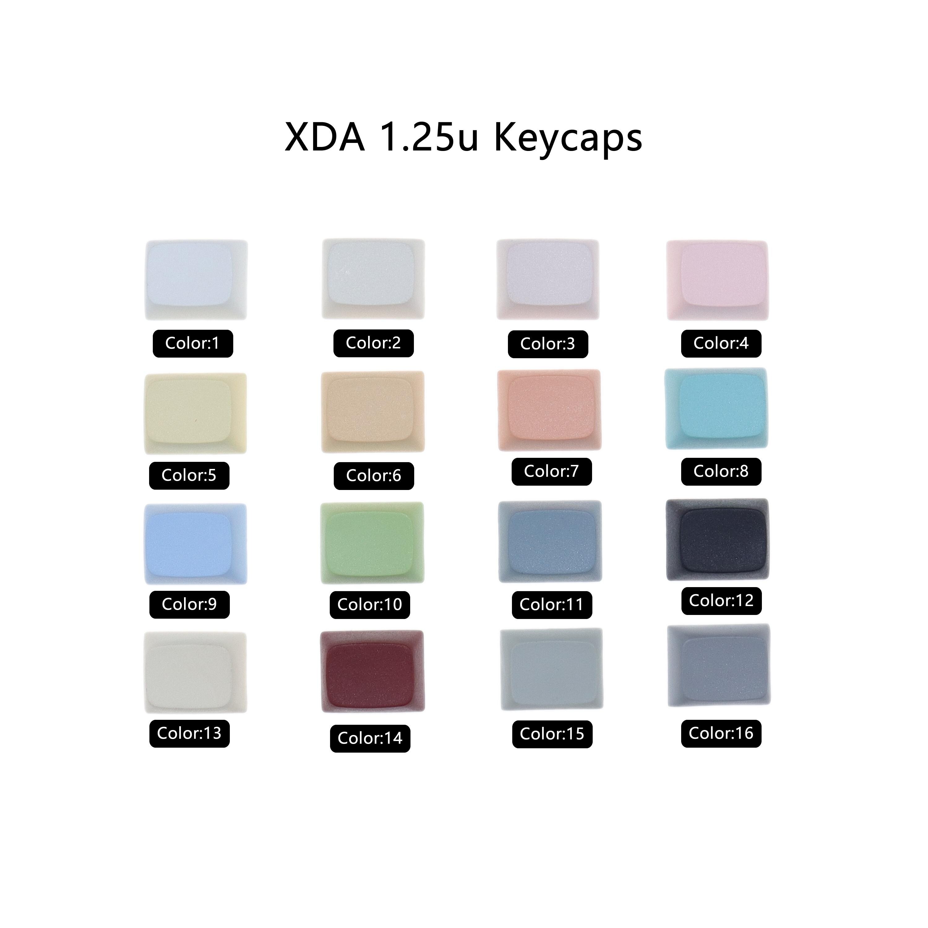 XDA Blank Keycap Custom Keycap Custom Keyboard Keycap 1u/1.25u/1.5u/1 ...