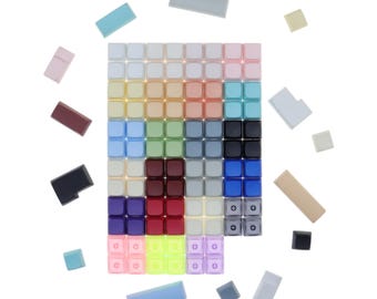 XDA Blank Keycap Custom Keycap Custom Keyboard Keycap 1u/1.25u/1.5u/1.75u/2u/2.25u/2.75u/3u/6u/6.25u/6.5u/7u/IOS Enter keycap