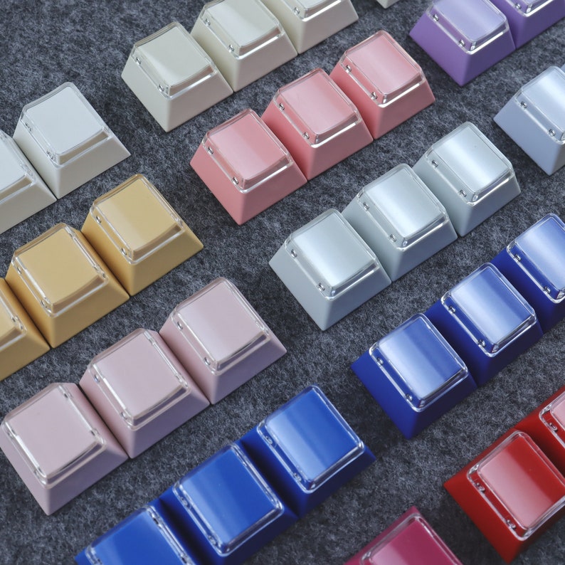 Relegendable Keycaps Custom Keycaps Transparent Cover Keycaps Double ...