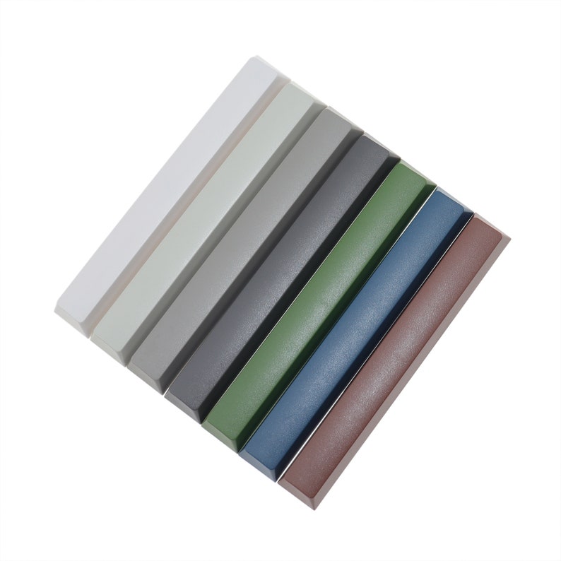 7u Spacebar Keycap 7u Keycap Custom Keycap Light Gray, Gray, Dark Gray, Green, Blue