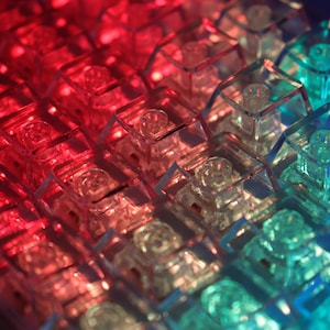 Clear keycaps Blank keycap set Backlit keycaps Cherry keycaps Transparent keycaps for mechanical keyboards