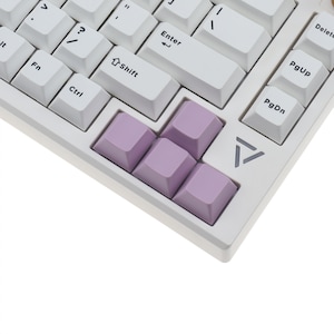 Arrow Keycaps Custom Arrow Keycap Set Blank Keycaps  Cherry Keycaps game keycaps - Lilac/Purple/Pink/Red/Brown Arrow Keycap Set