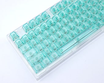 Tiffany Clear PC Tastenkappen-Set - Cherry Profil, 120 Tasten