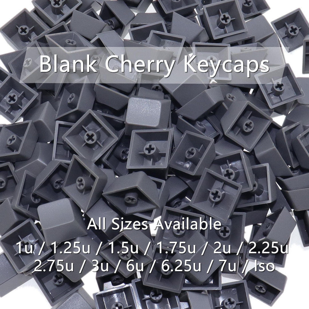 Dark Gray Keycaps 1u / 1.25u / 1.5u / 1.75u / 2u / 2.25u / 2.25u / 2 ...
