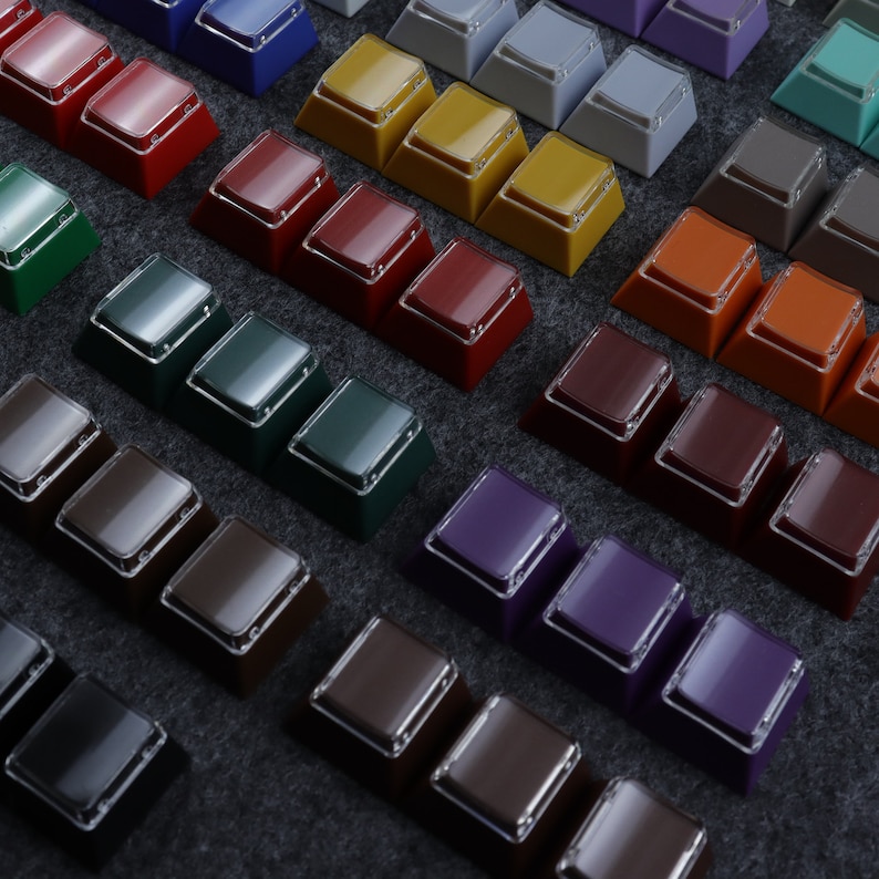 Relegendable Keycaps Custom Keycaps Transparent Cover Keycaps Double ...
