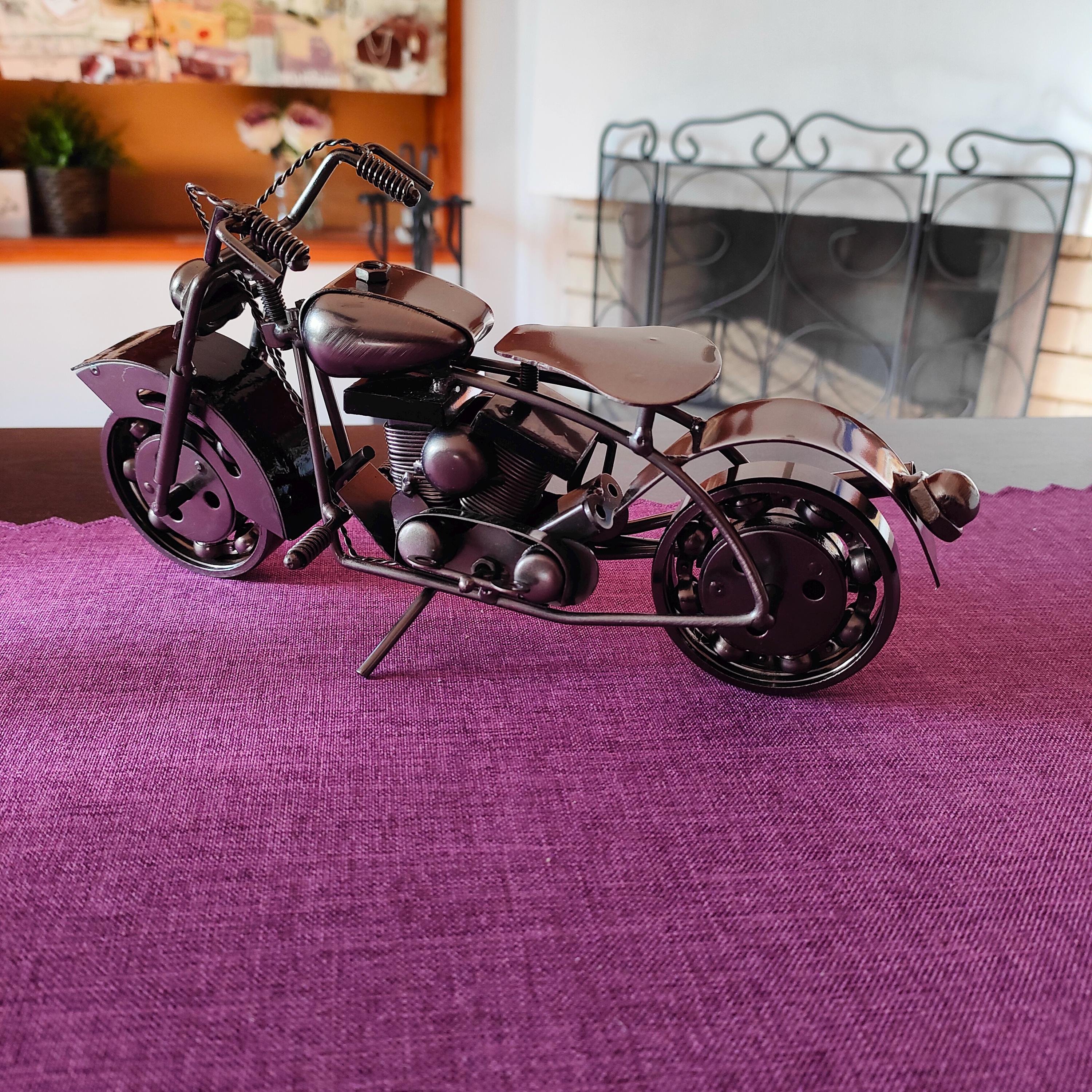 Motorbike Nuts and Bolts Sculpture, Motorcycle Steampunk