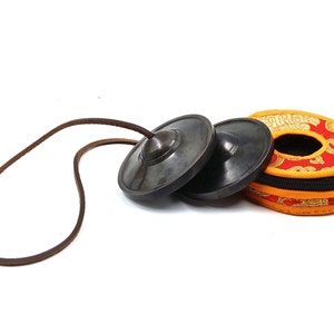 Handmade Plain Buddhist Tingsha/ Sound Therapy Singing Bell Tingsha/ Tingsha Cymbal / Clears Negativity  Best for Healing and Sound Therapy