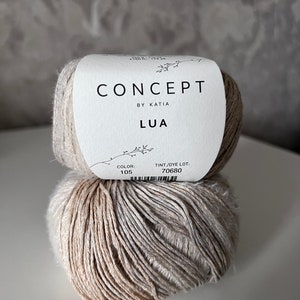 Summer Knitting Yarn, Concept by Katia, Viscose yarn, Cotton yarn, Soft yarn, Katia knitting yarn, Multicolor yarn, Linen yarn