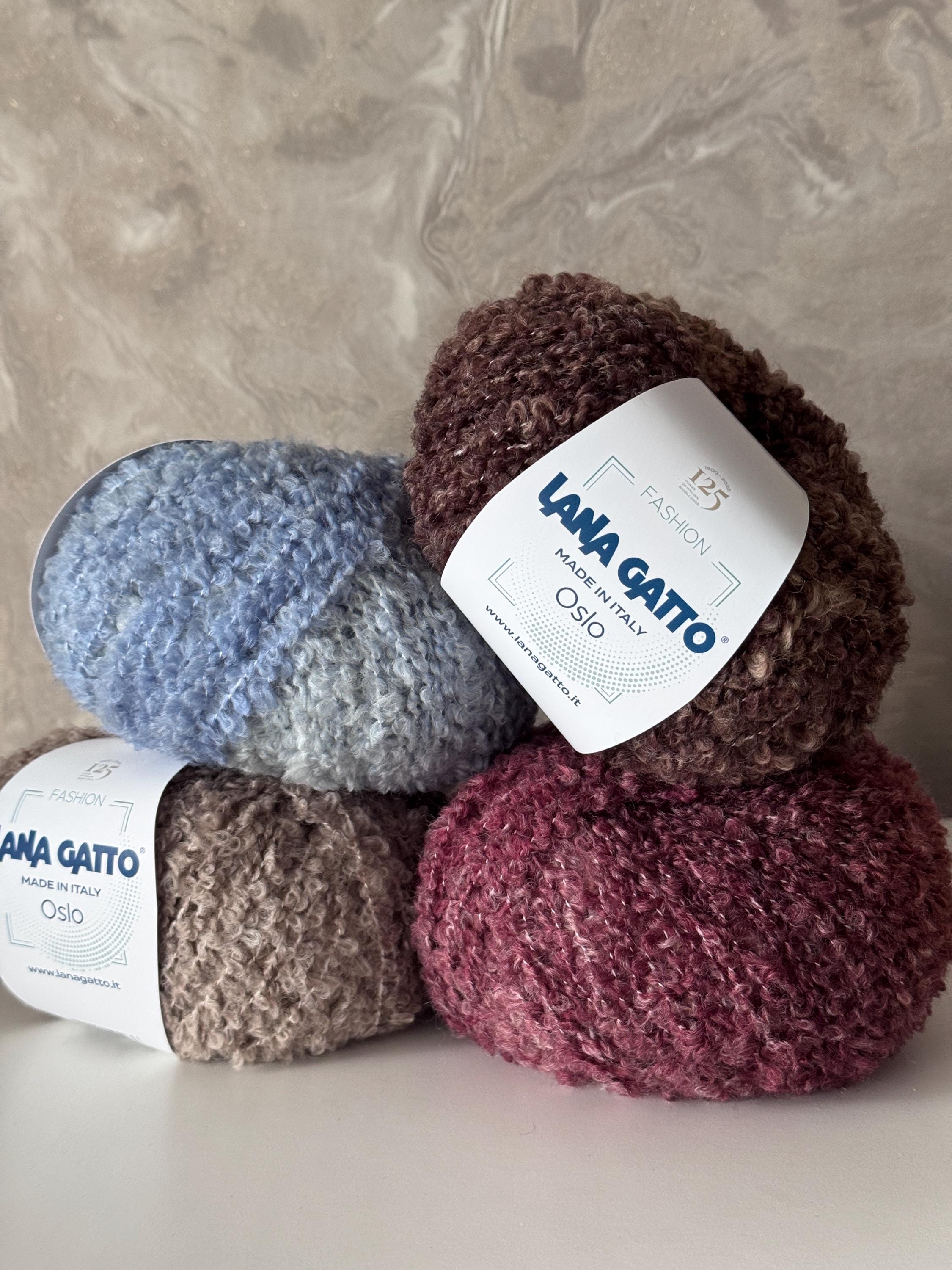 Lana Gatto Oslo Kitting Yarn, Wool With Nylon, High Quality